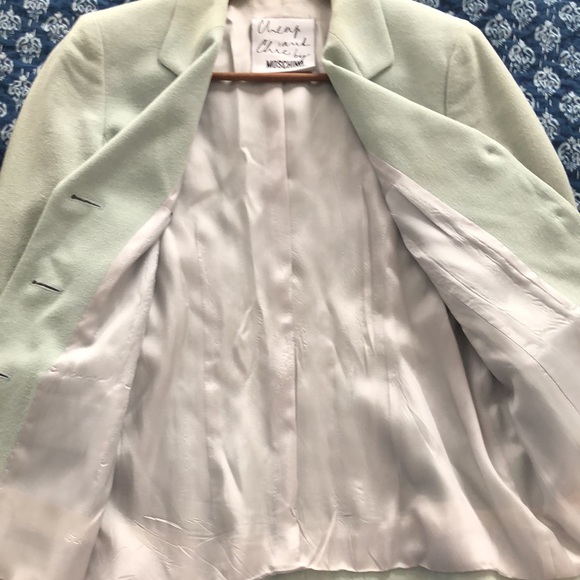 SALE! Vintage Moschino Cheap & Chic Women’s Sz. 8 Seafoam - Picture 16 of 17
